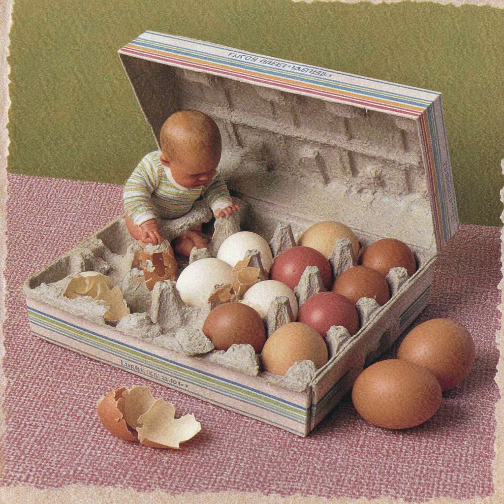 Two women sitting at a modern table talking with a city view behind them.